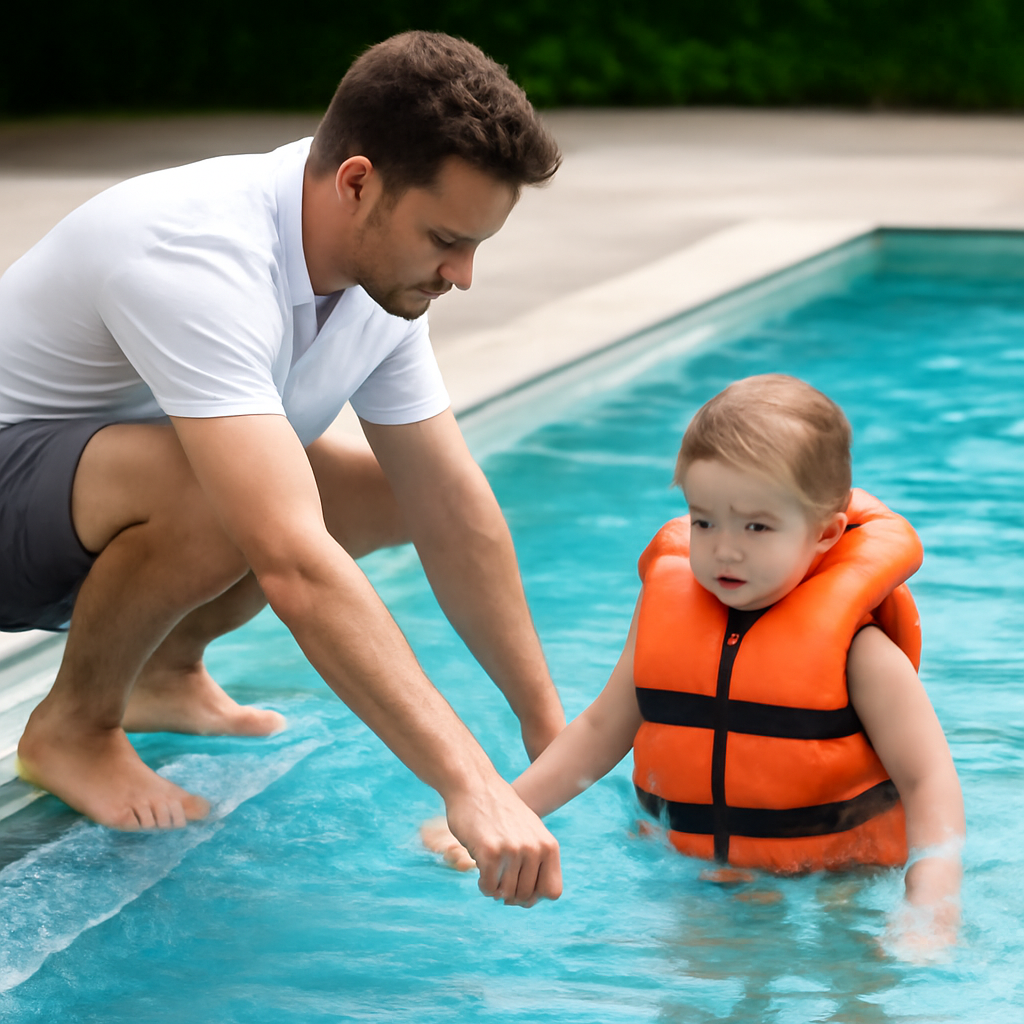 Becken-Check im Badebecken