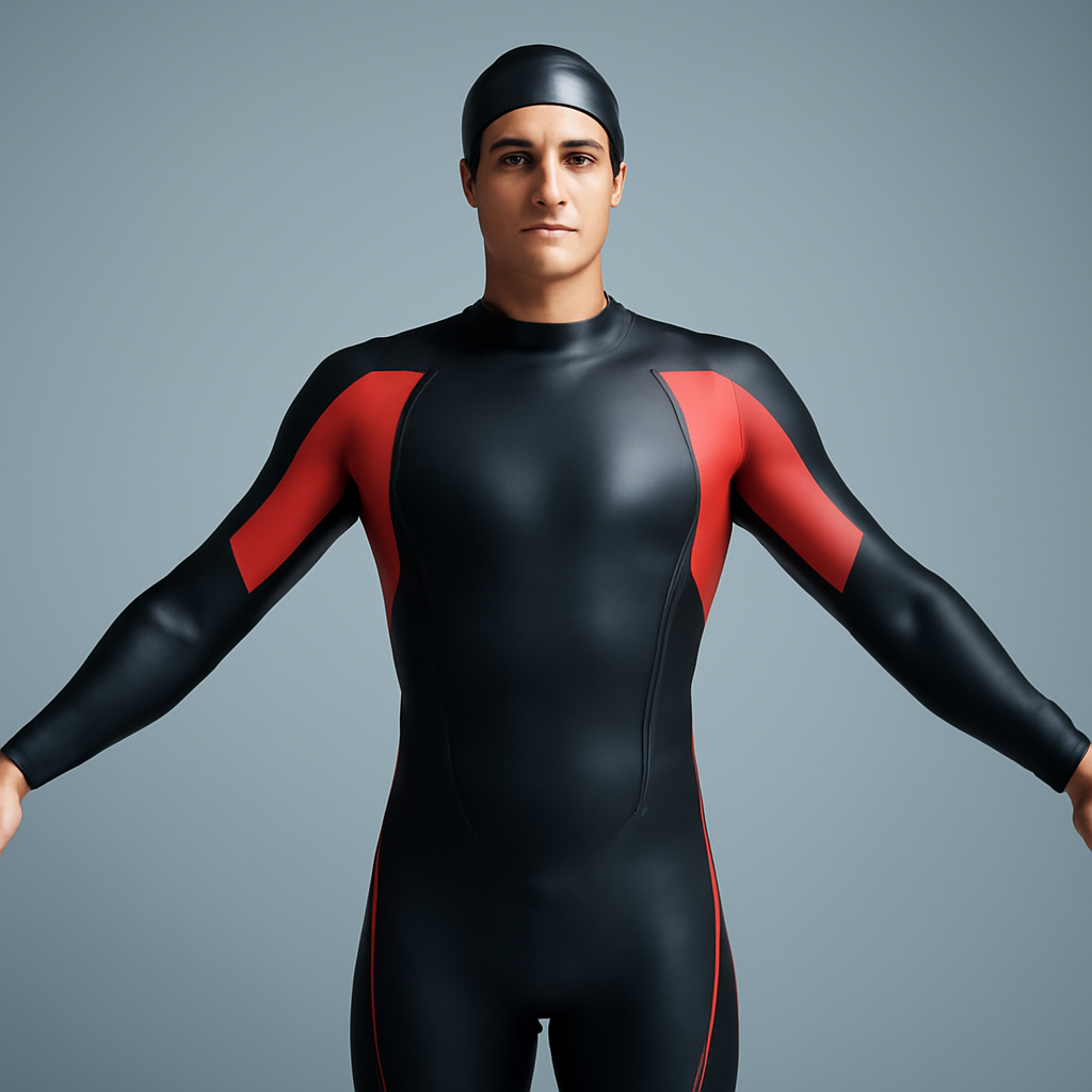 Neoprenanzug mit offenen Armen