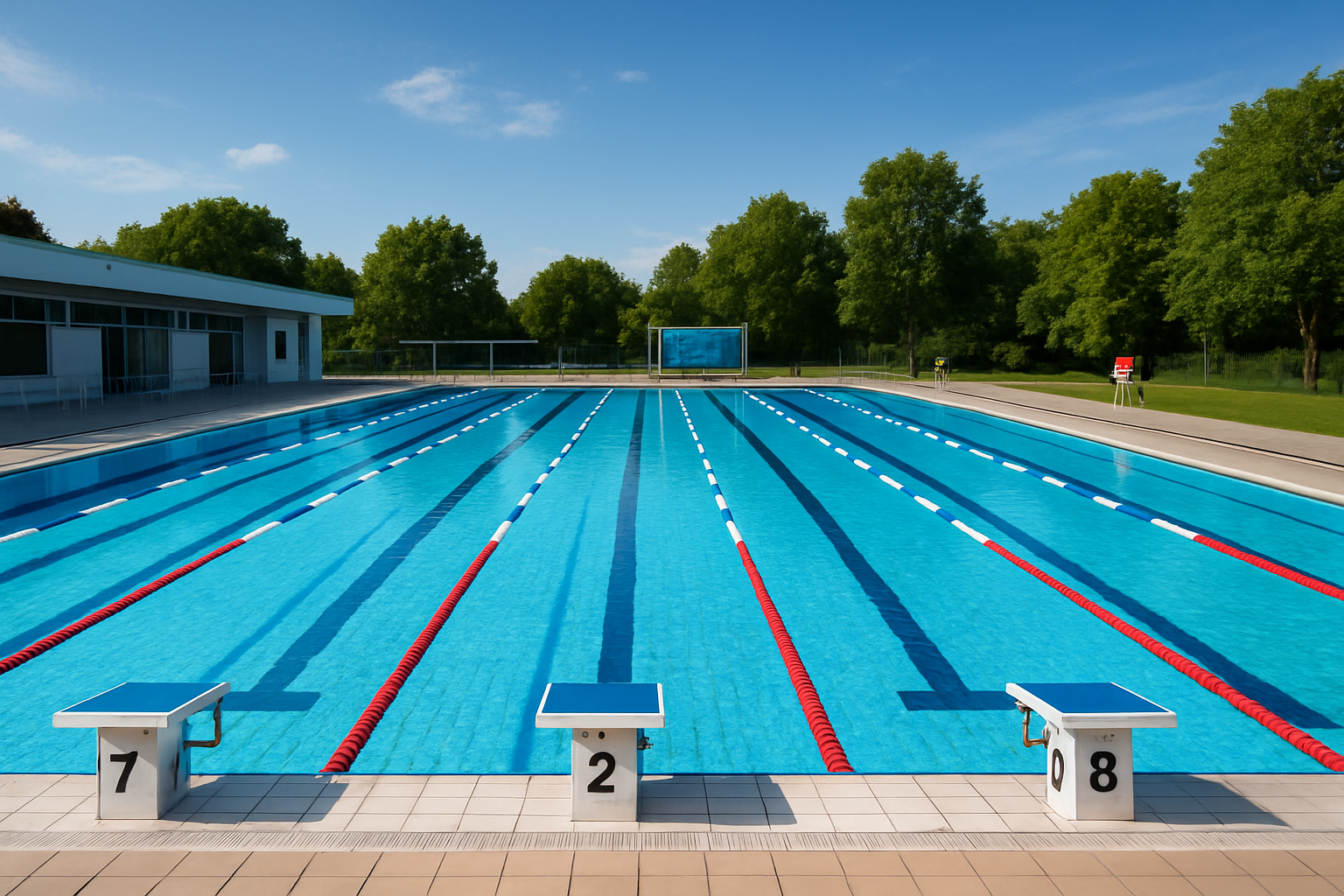 Bahnenschwimmen im Freibad: Dein 50-m-Saisonleitfaden zu Technik, Regeln und Sicherheit