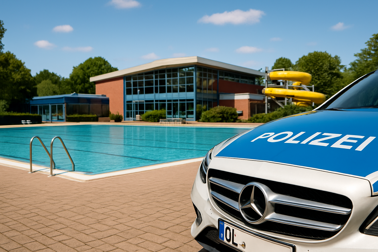 Polizeieinsatz im Oldenburger Schwimmbad: Was bisher bekannt ist – und wie Sie als Zeug*in helfen können