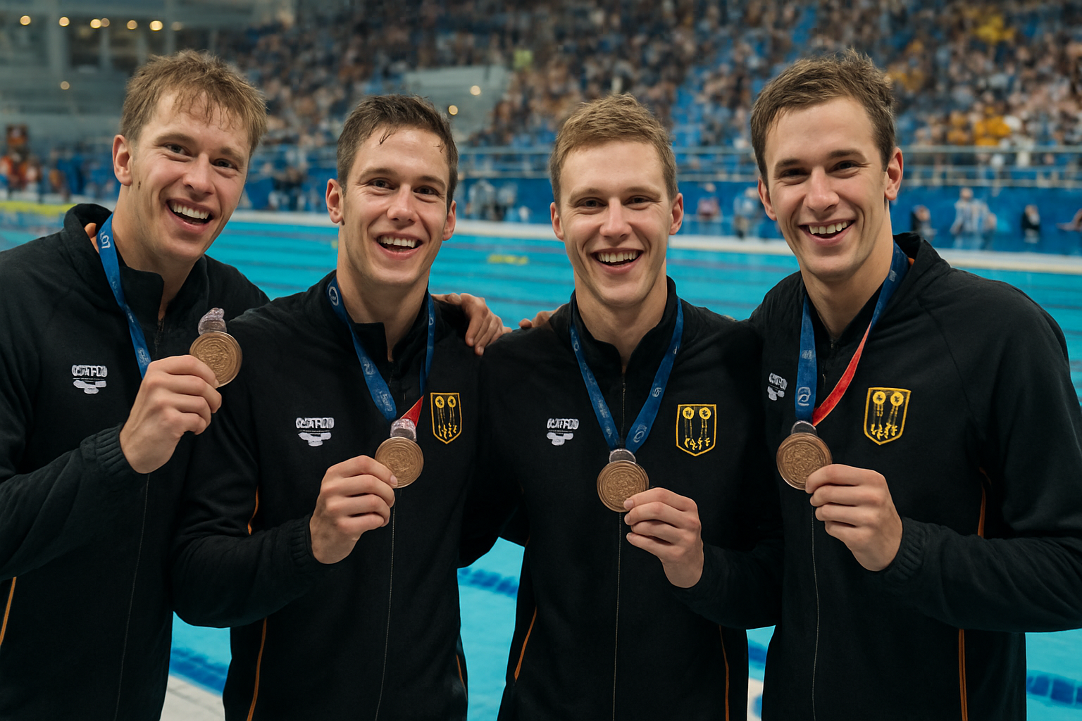 Staffeljungs schwimmen zur ersten EYOF-Medaille für Deutschland - Deutscher Schwimm-Verband e.V.