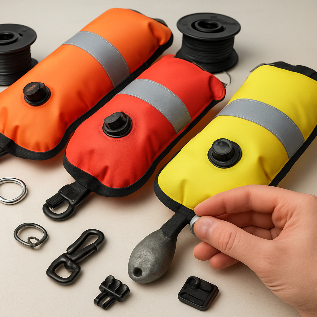 Vielfalt an Bojenmaterialien und Reel-Systemen im Detail