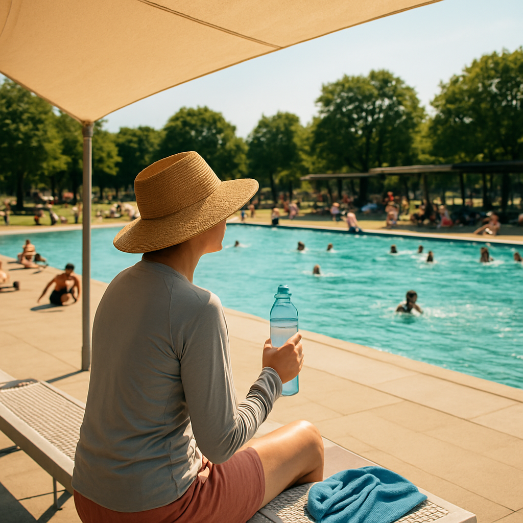 Schattennutzung, Hydration und Kühlung