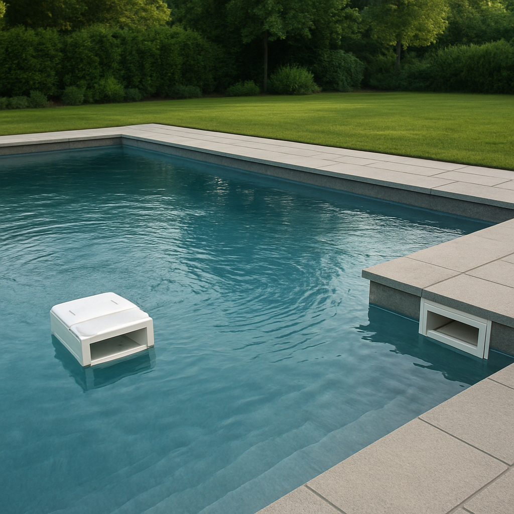 Schwimmskimmer, Standskimmer und Einbauskimmer im Becken