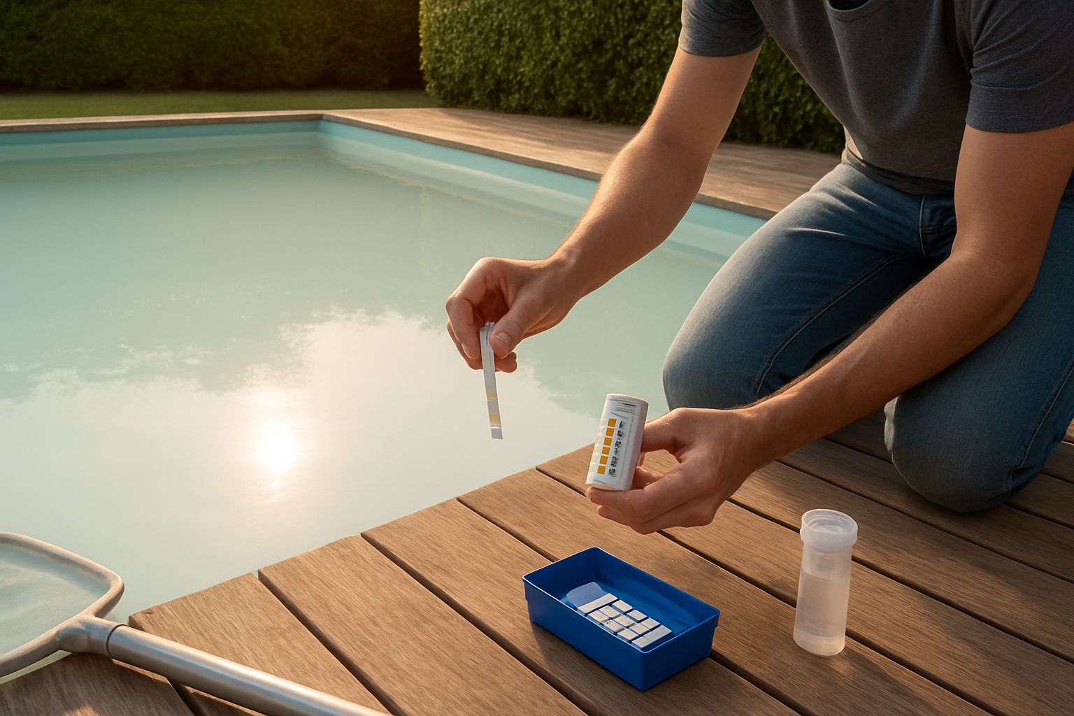 Trübes Poolwasser: Ursachen, Diagnostik und Gegenmaßnahmen