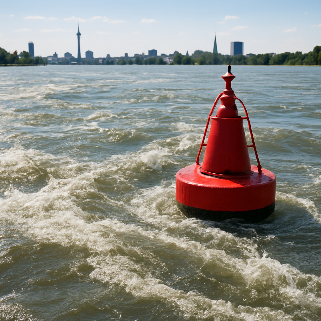 Gefahren am Rhein: Strömung, Sog und Uferabsenkungen