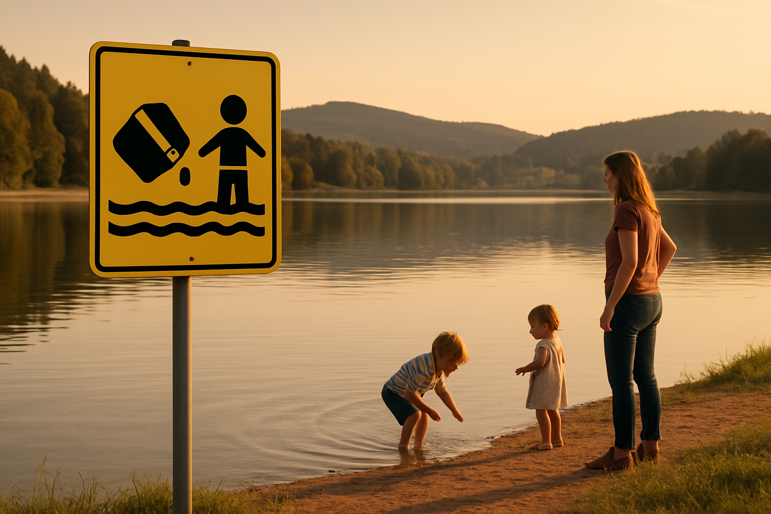PFAS am Baggersee Weitenung: Behördenwarnung und regionale Folgen in Baden-Württemberg