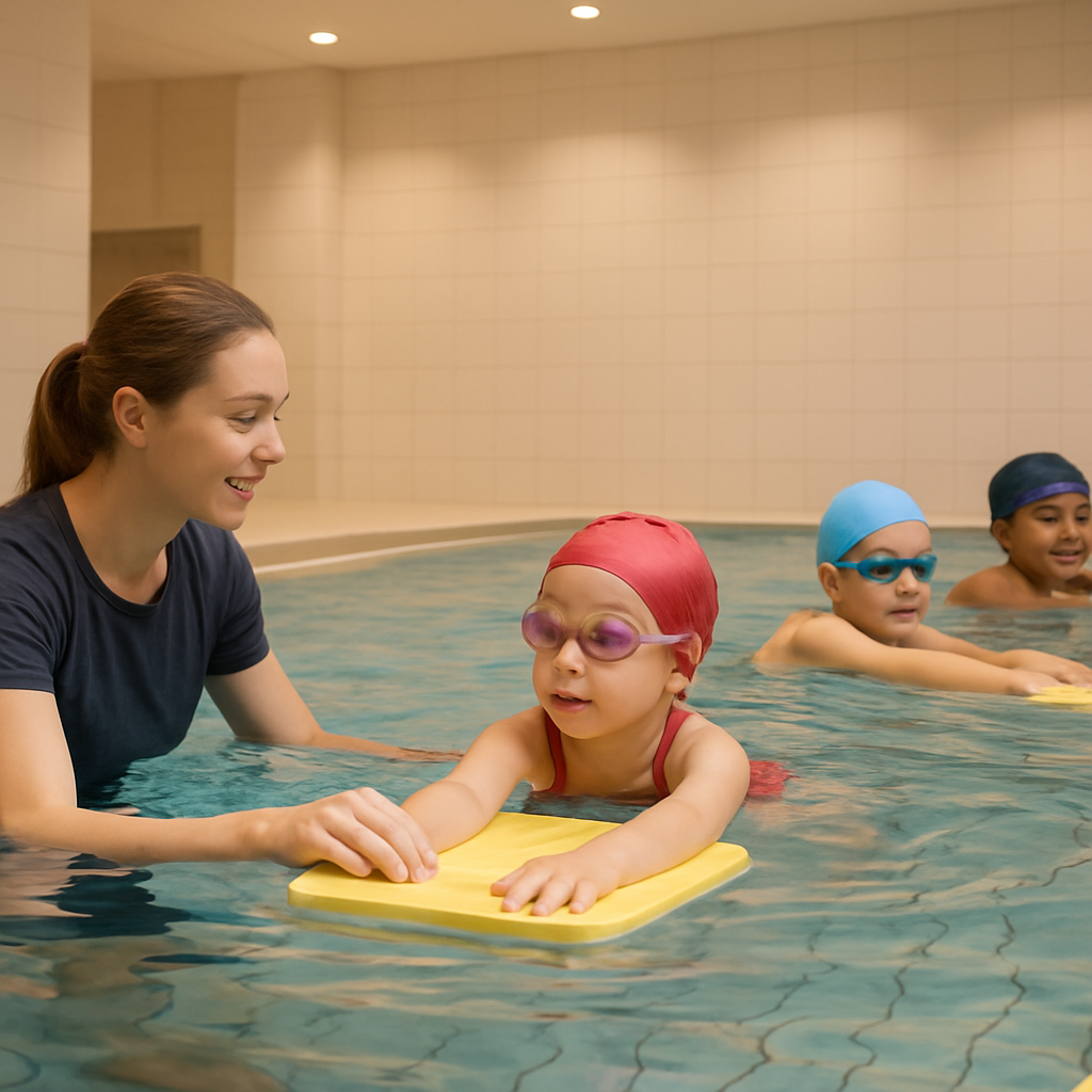 Schwimmkurs in privatem Hallenbad mit Lehrkraft