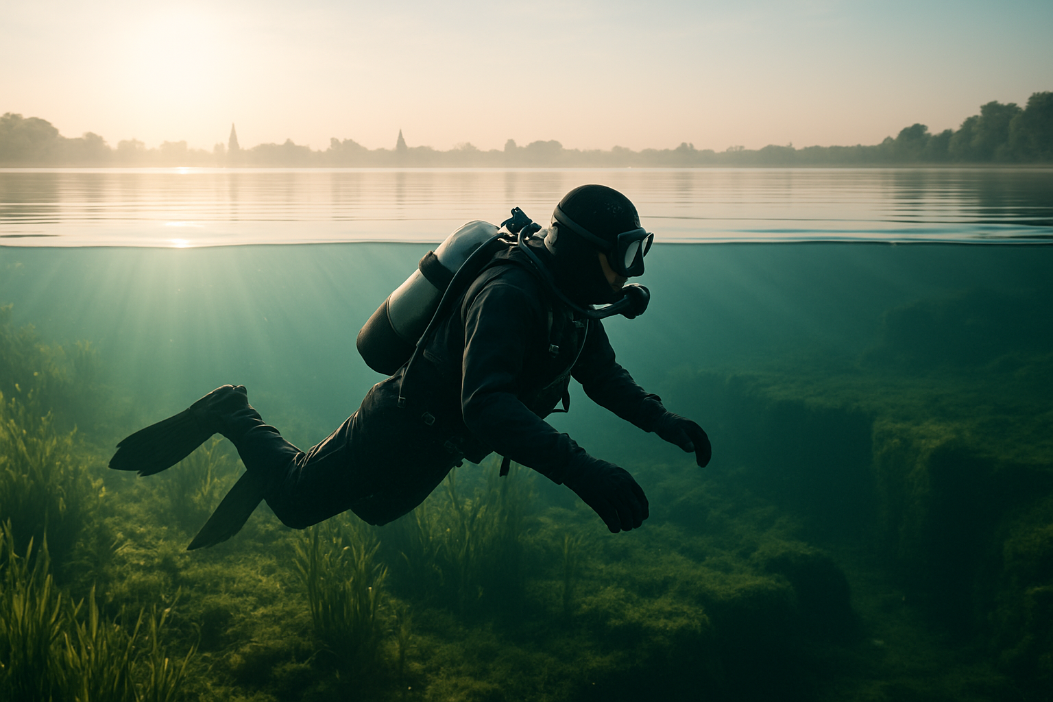 Tauchen im Baggersee: Sicherheit, Reviere und Unterwasserwelten in der Ortenau