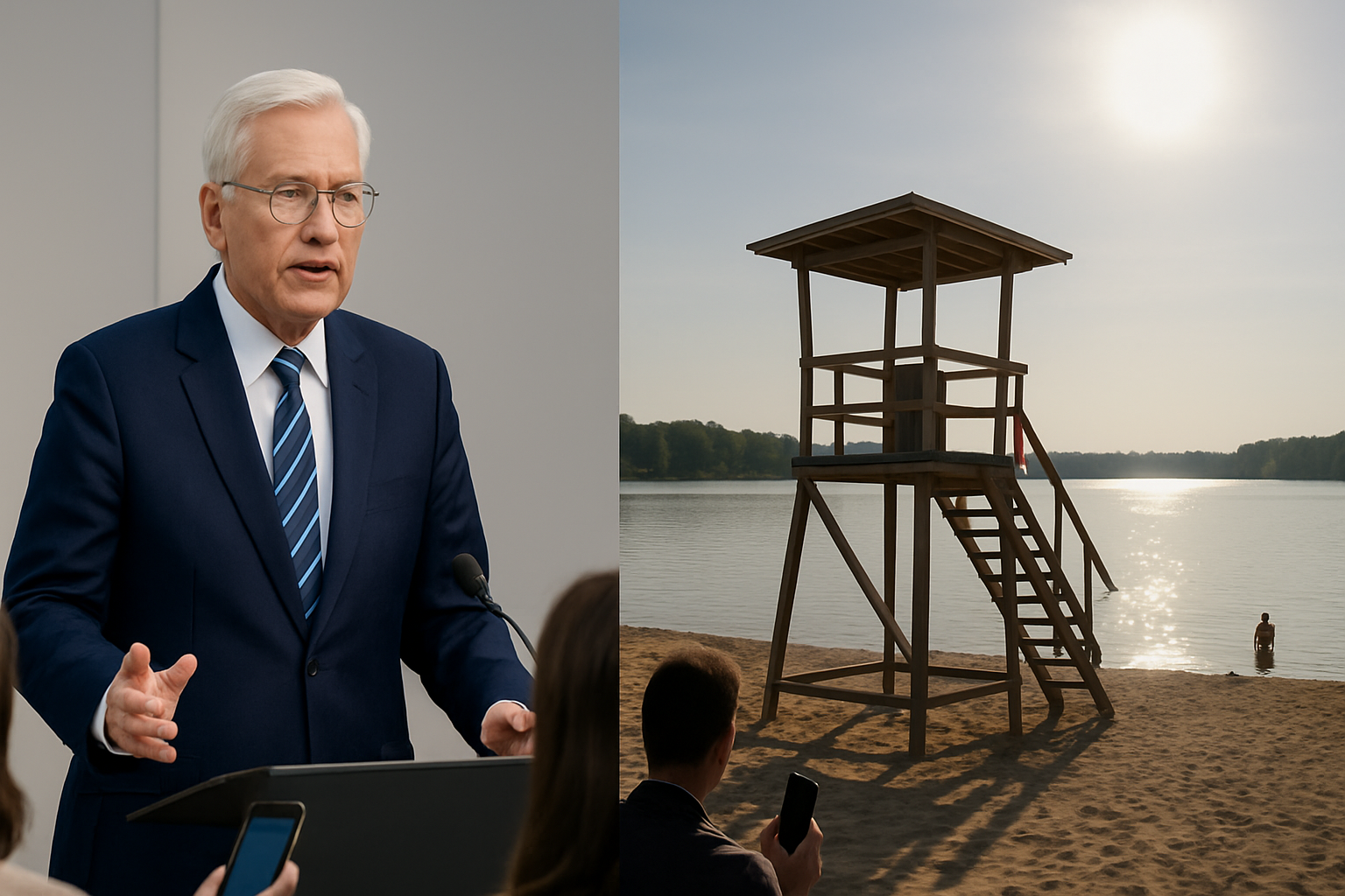 Info-Date am Mittag: FDP-Neuaufstellung und DLRG-Warnung vor Leichtsinn beim Schwimmen