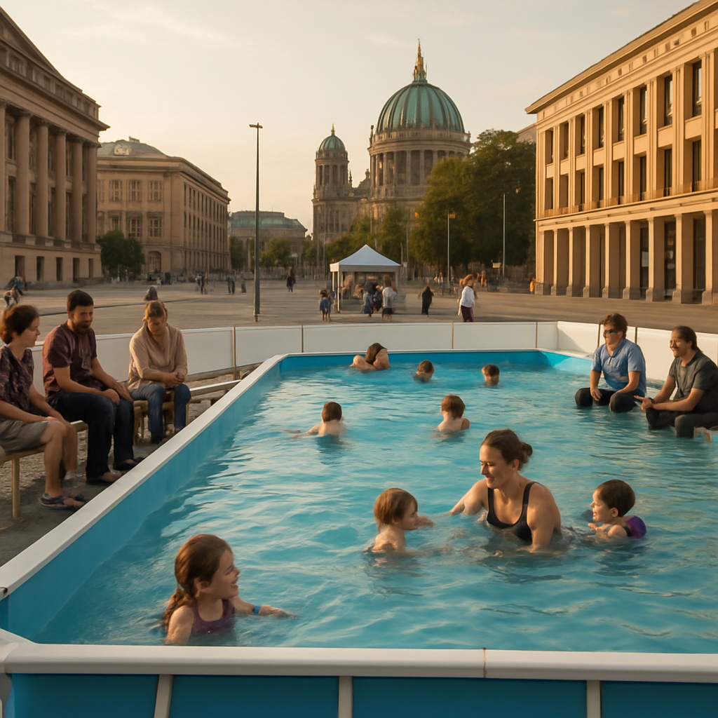 Berliner Freibad als Ort für Bildung und Debatte