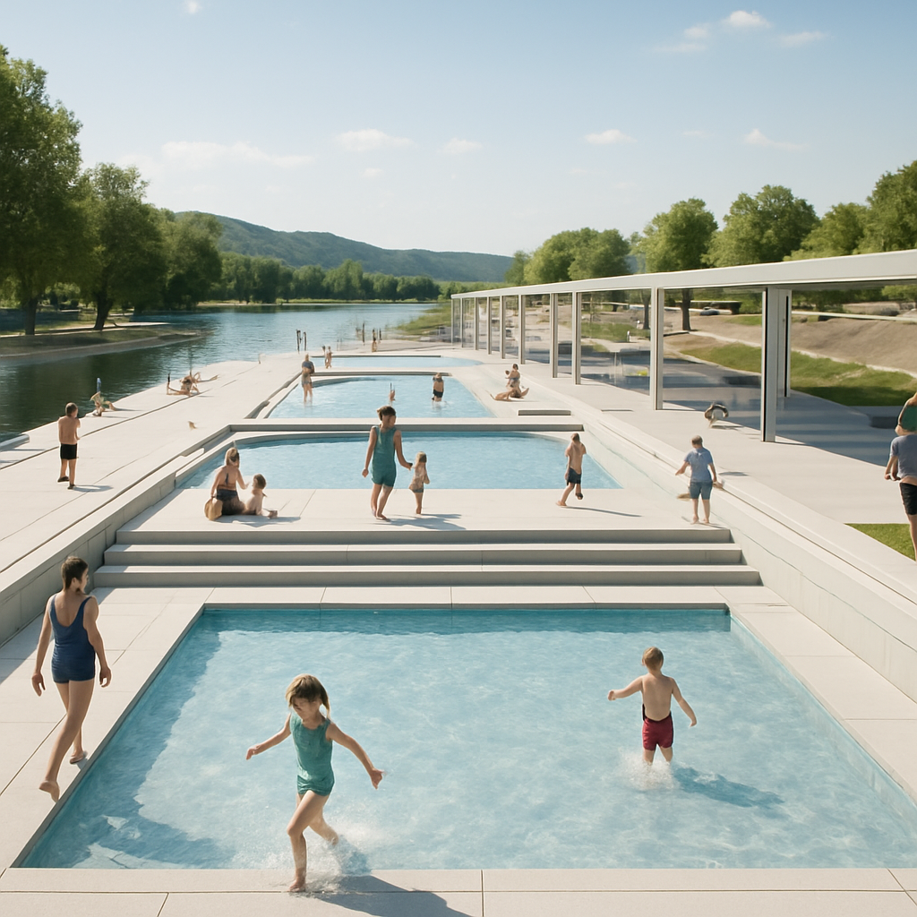Barrierefreies Ebenen-Becken am Werra-Ufer Tiefenort im Fokus