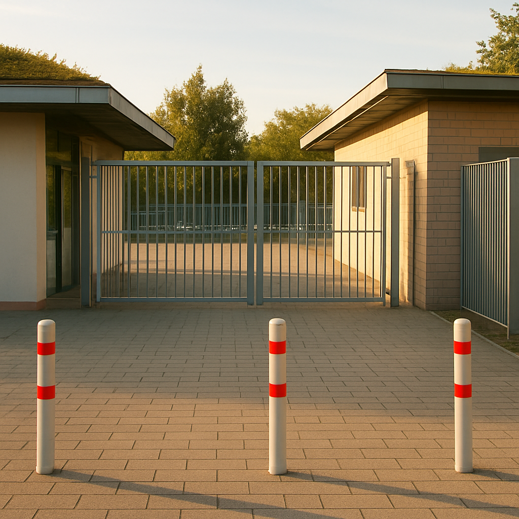 Verschlossenes Freibad Birlenbach nach Vorfall