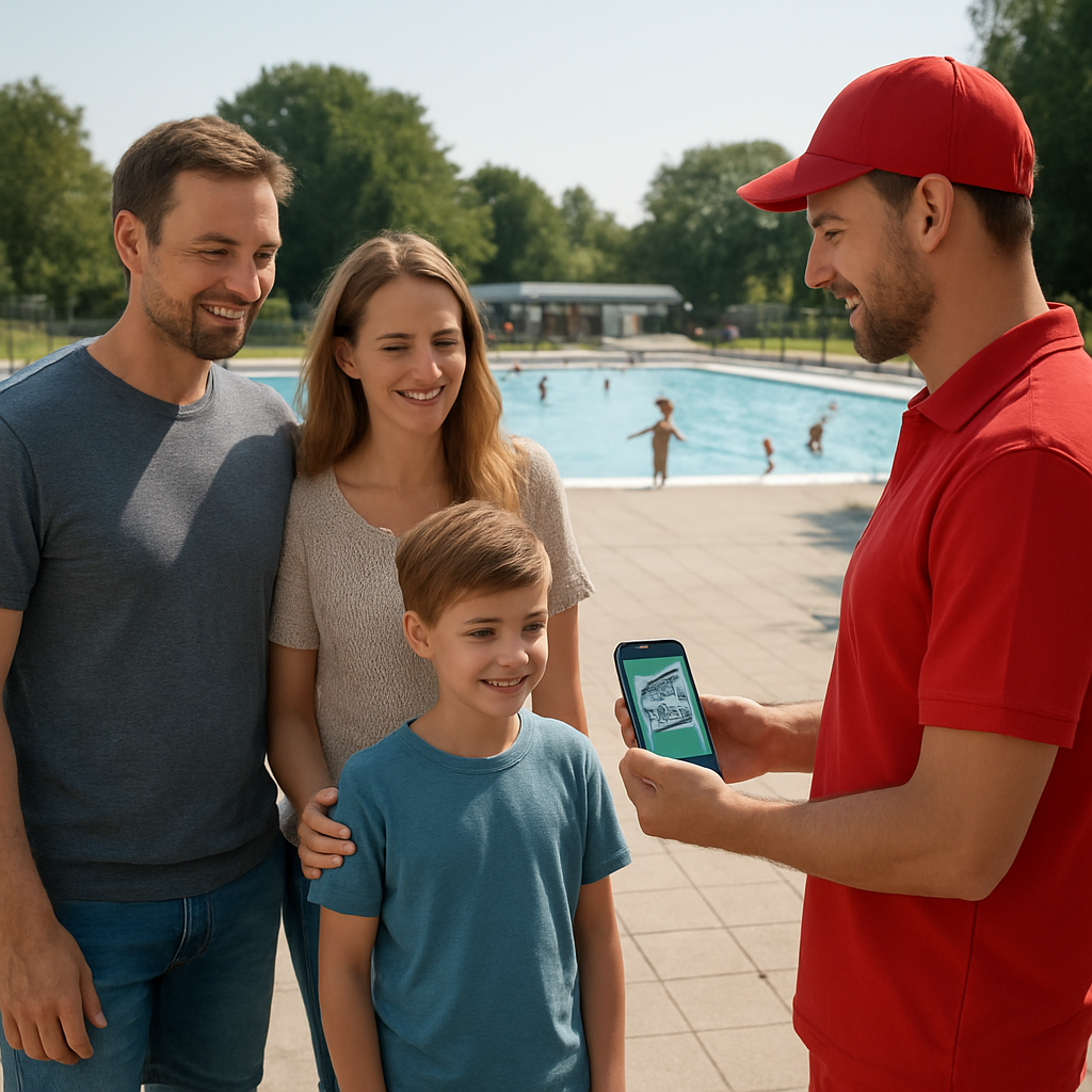 Freibad-Einlass im NRW-Stil – Debatte sichtbar