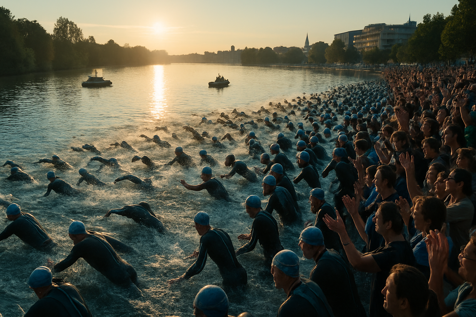 Triathlon Heilbronn: 1500 Athleten beim VR Bank Triathlon – eindrucksvolle Aufnahmen von Lina Bihr