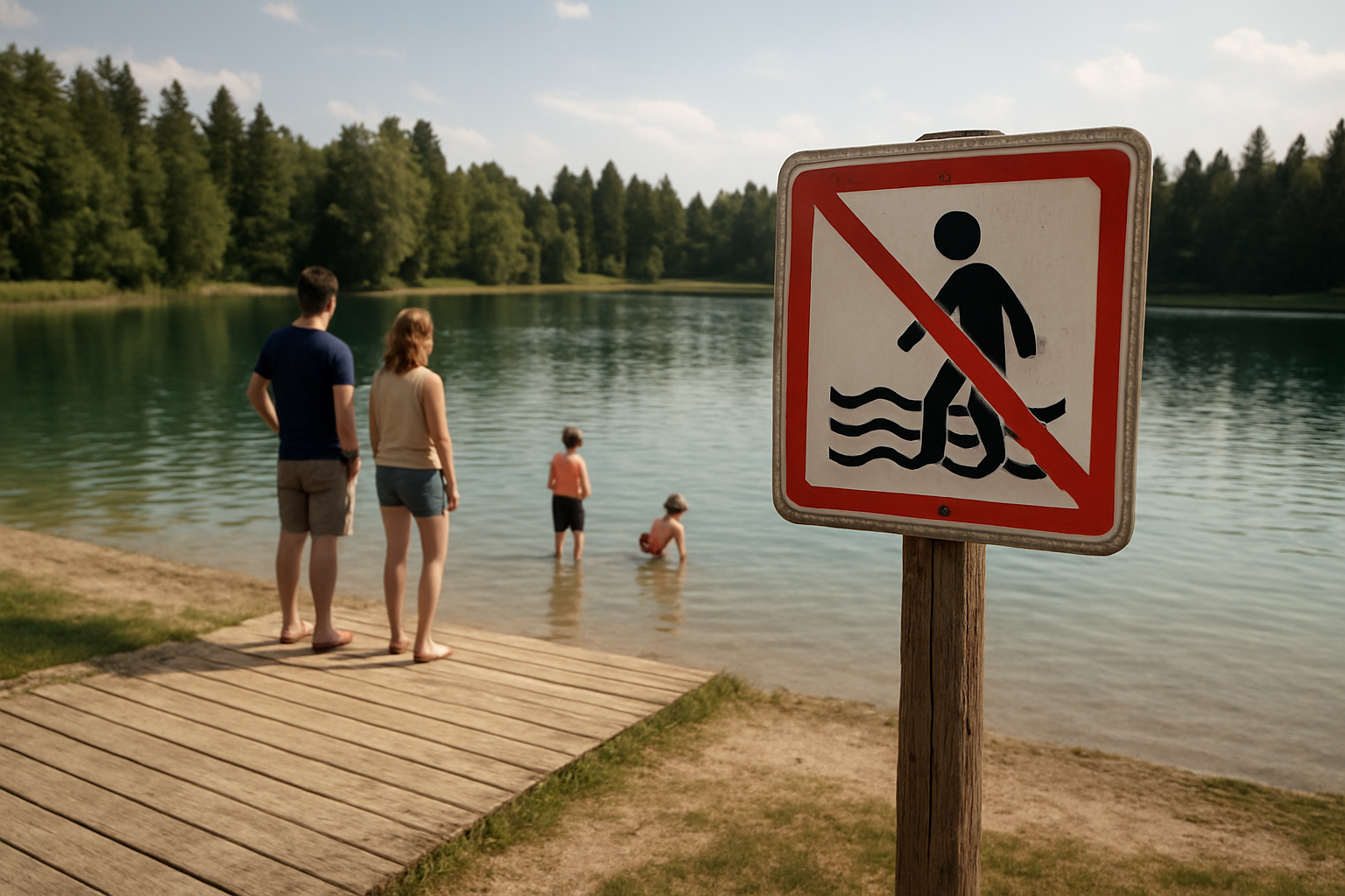 Juckreiz nach dem Schwimmen: Zerkarien-Probleme am Badesee Wildenau im Innviertel