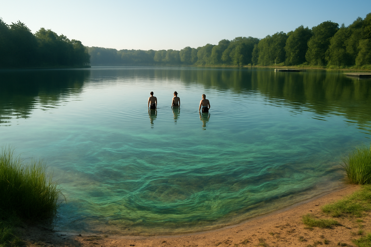 Baden bei Algenblüte: Gesundheitsrisiken, Monitoring‑Logik und praxisnahe Verhaltensregeln